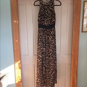 Symphony Animal Print Maxi/Evening Dress. Size M